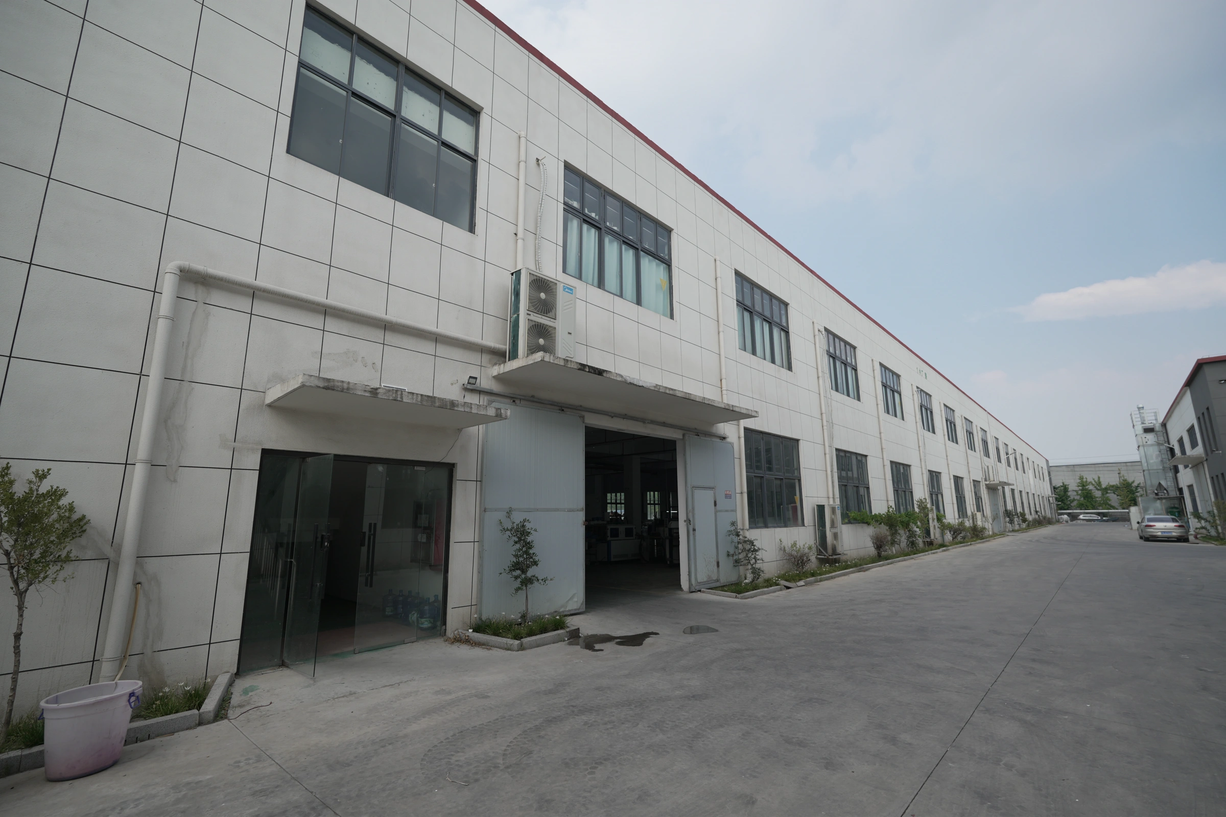 Factory entrance