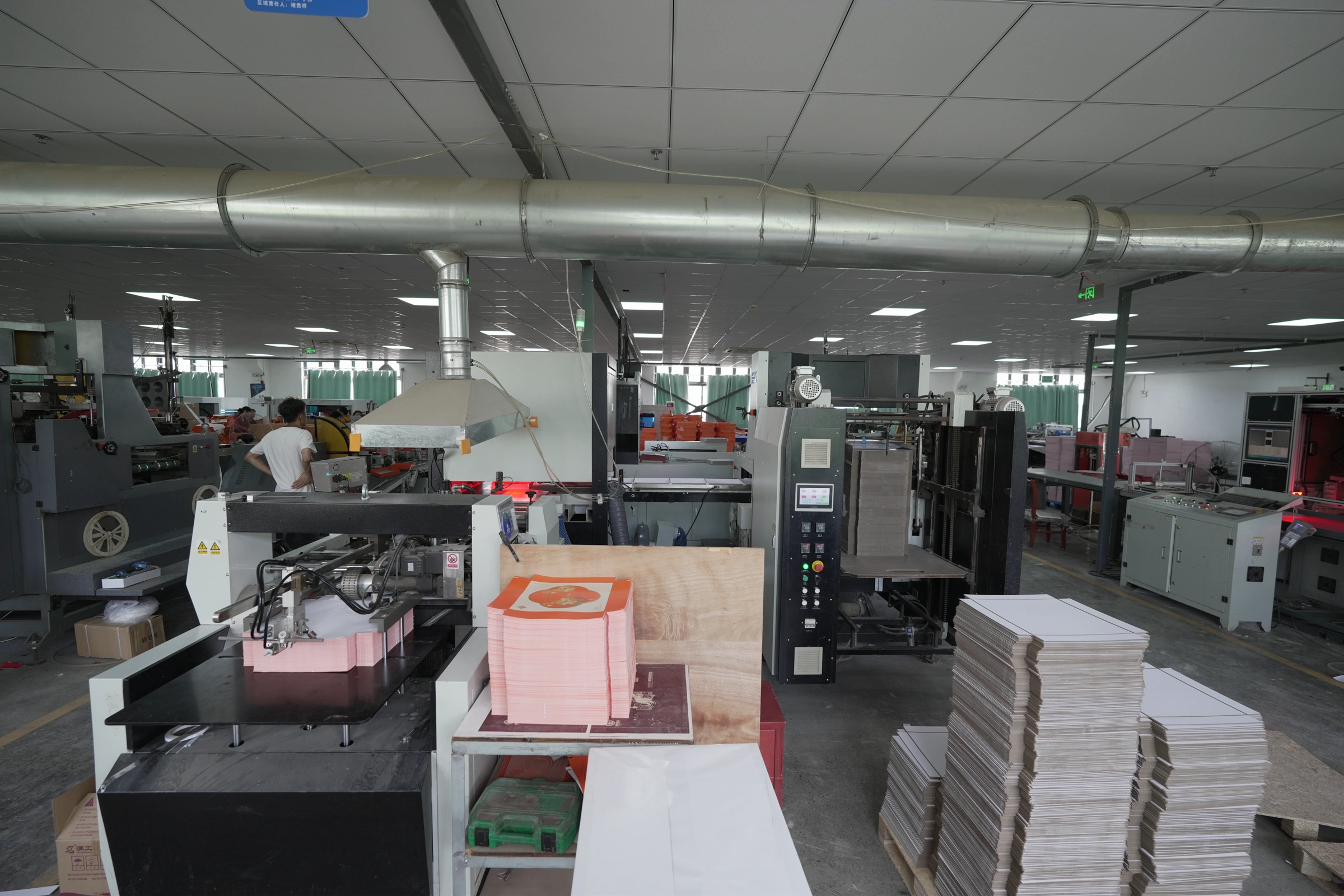 White box production line