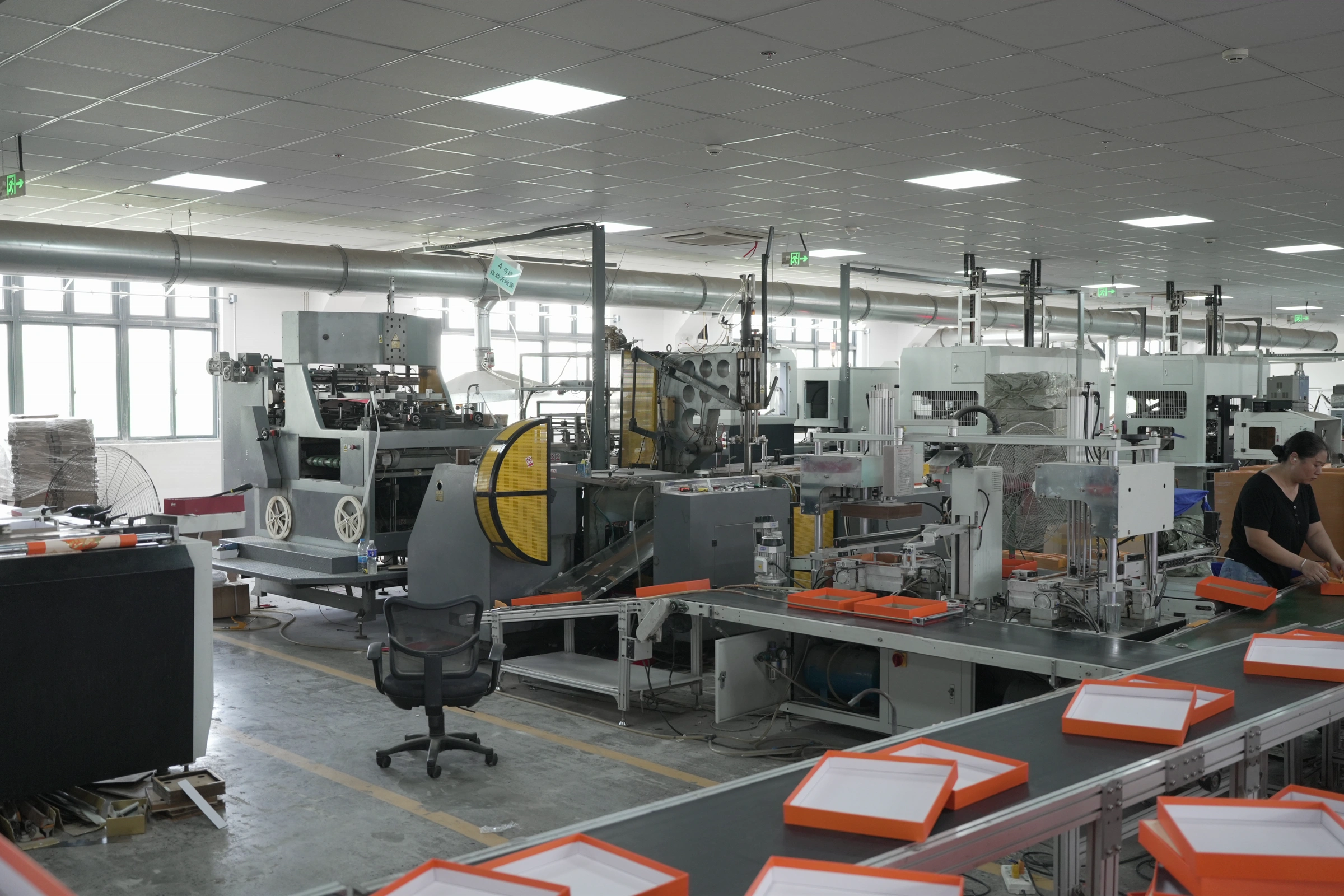 Automated production line in Juchi factory