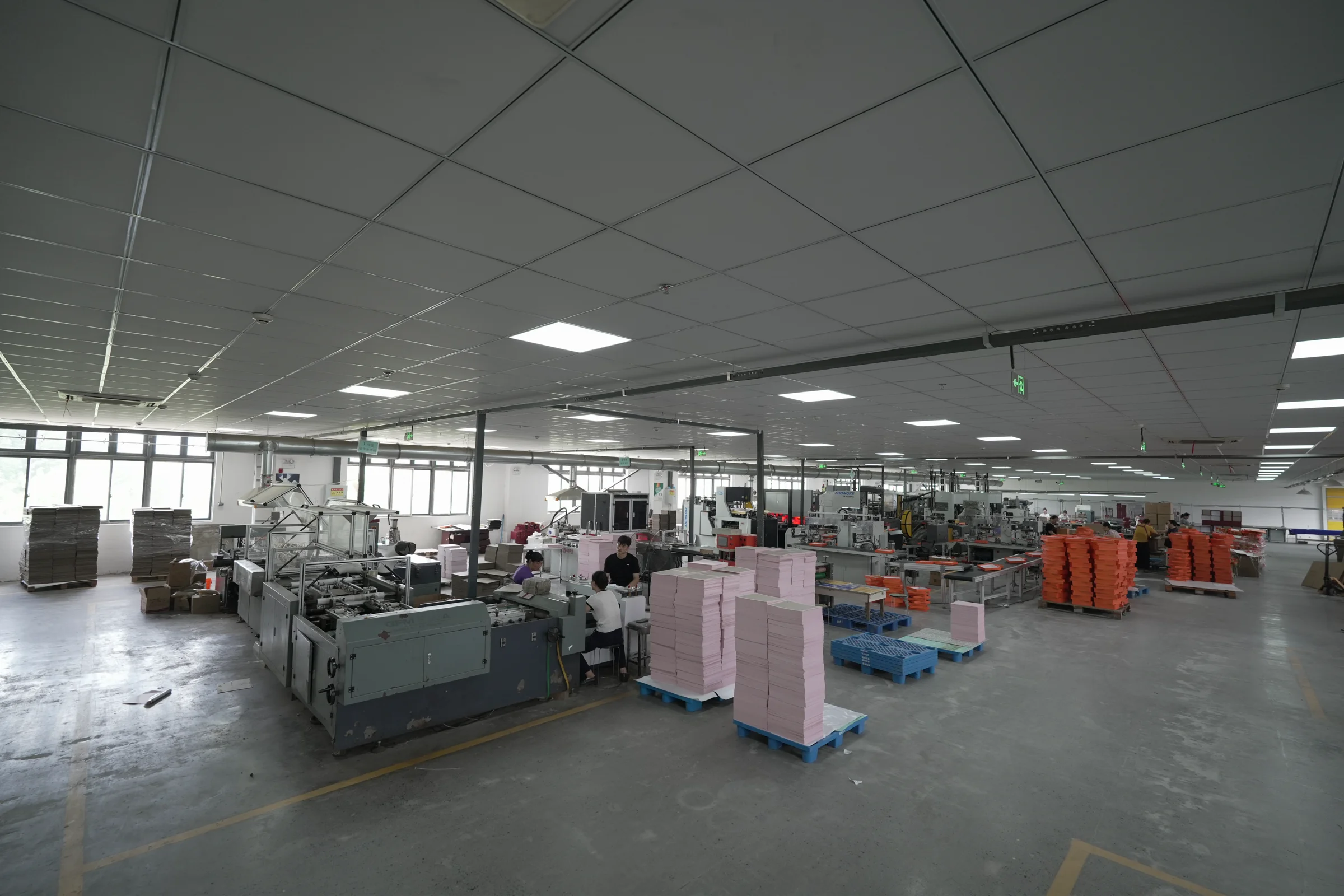 Production workshop floor