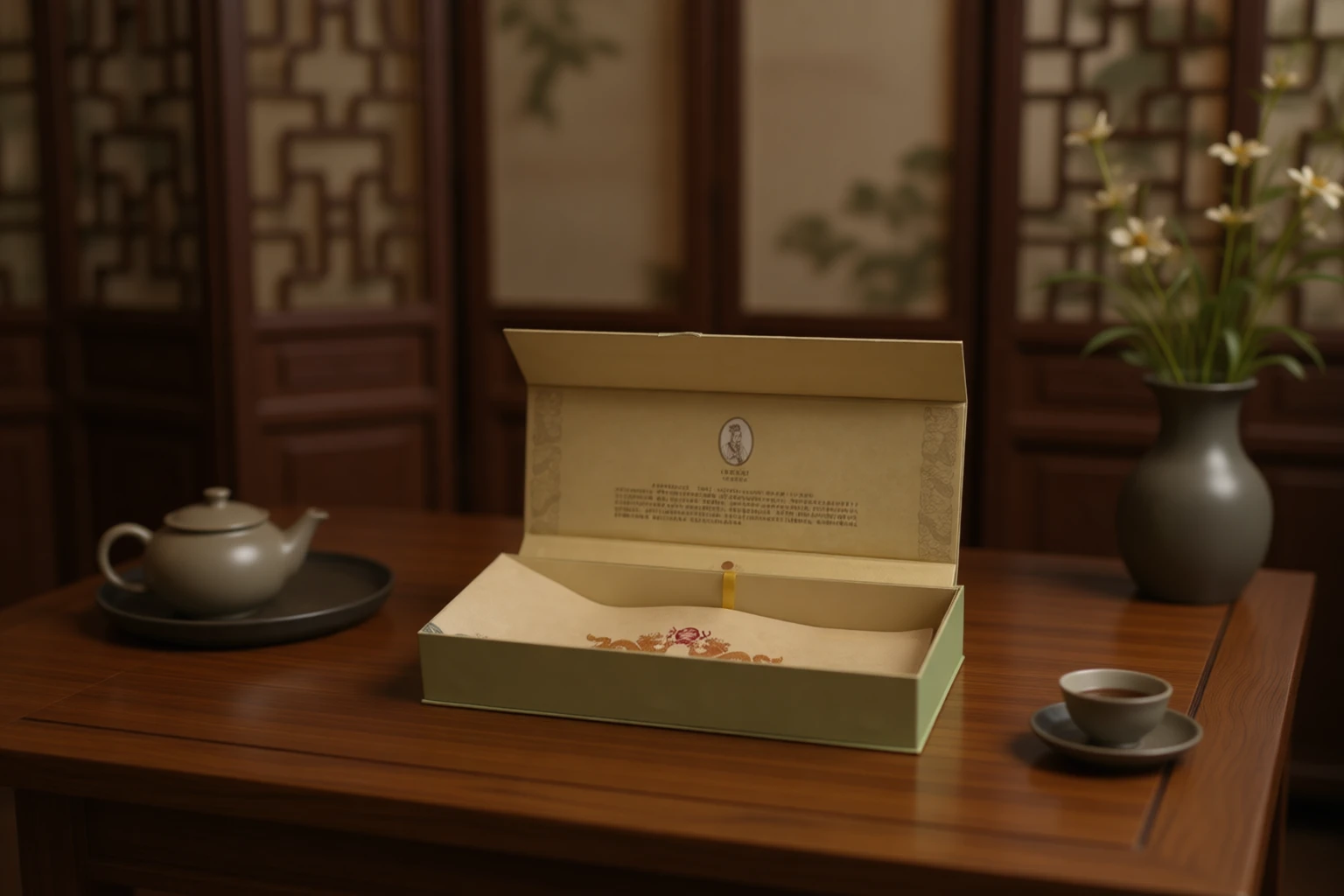 Chinese-style gift boxes