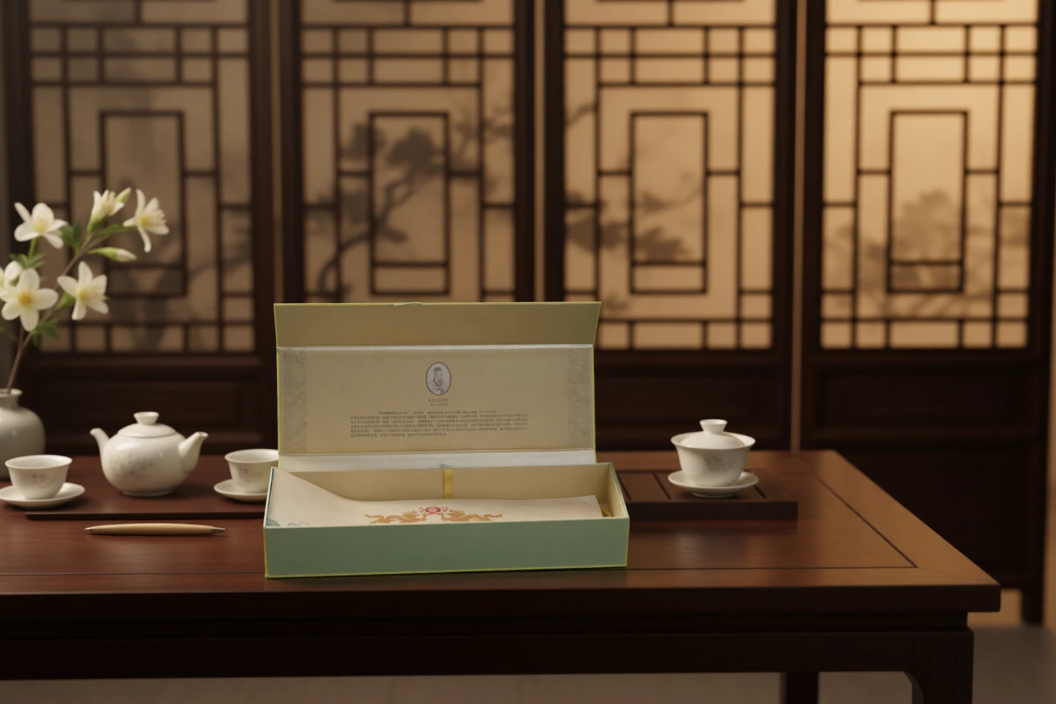 Chinese-style gift boxes