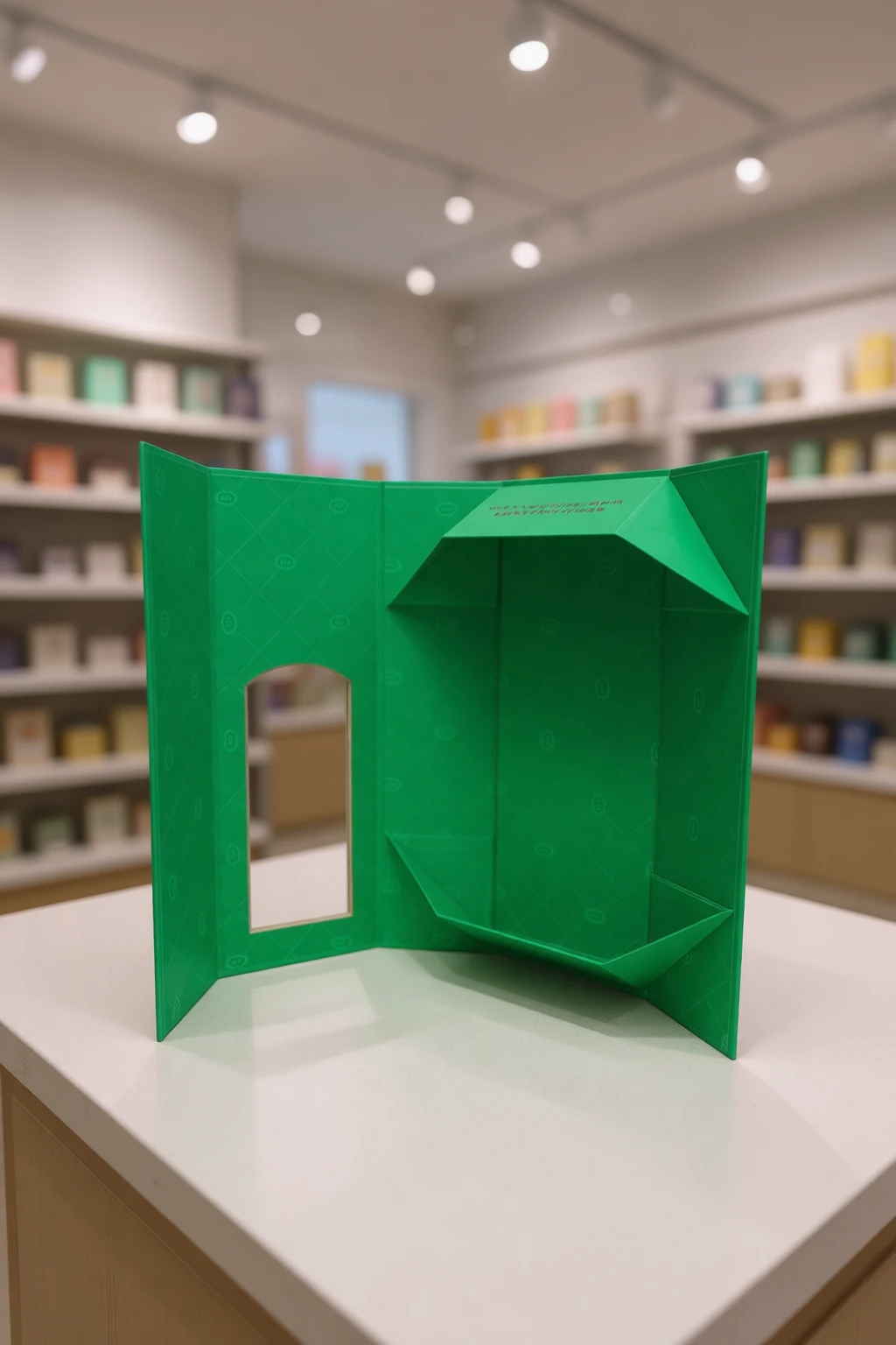 Display boxes and stands