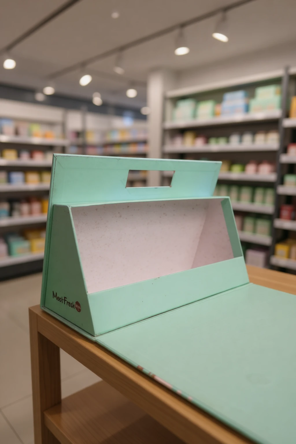 Display boxes and stands