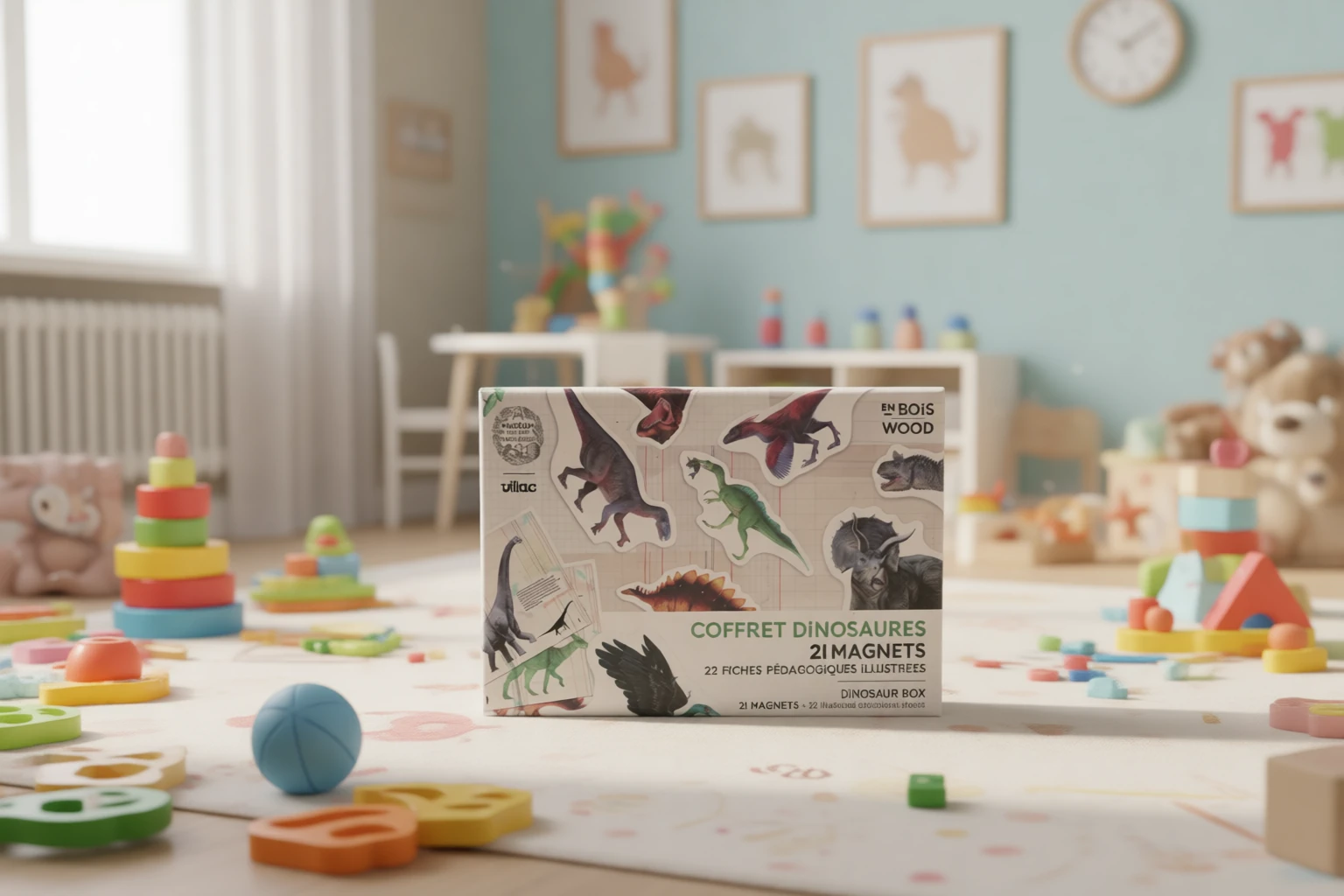 Kids product packaging